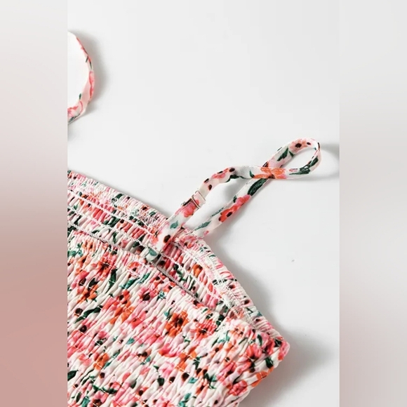 Floral Boho Maxi Dress With Ruffles - Picture 14 of 14